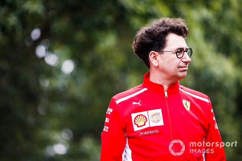 Mattia Binotto, Team Principal Ferrari