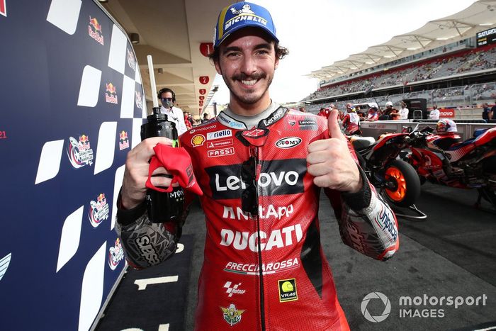 Ganador de la pole Francesco Bagnaia, Ducati Team