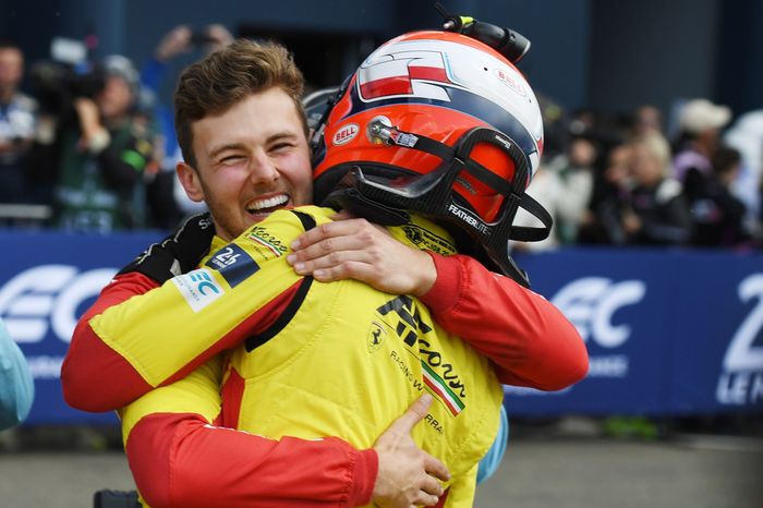 Winners #83 AF Corse Ferrari 499P: Robert Kubica, Philip Hanson