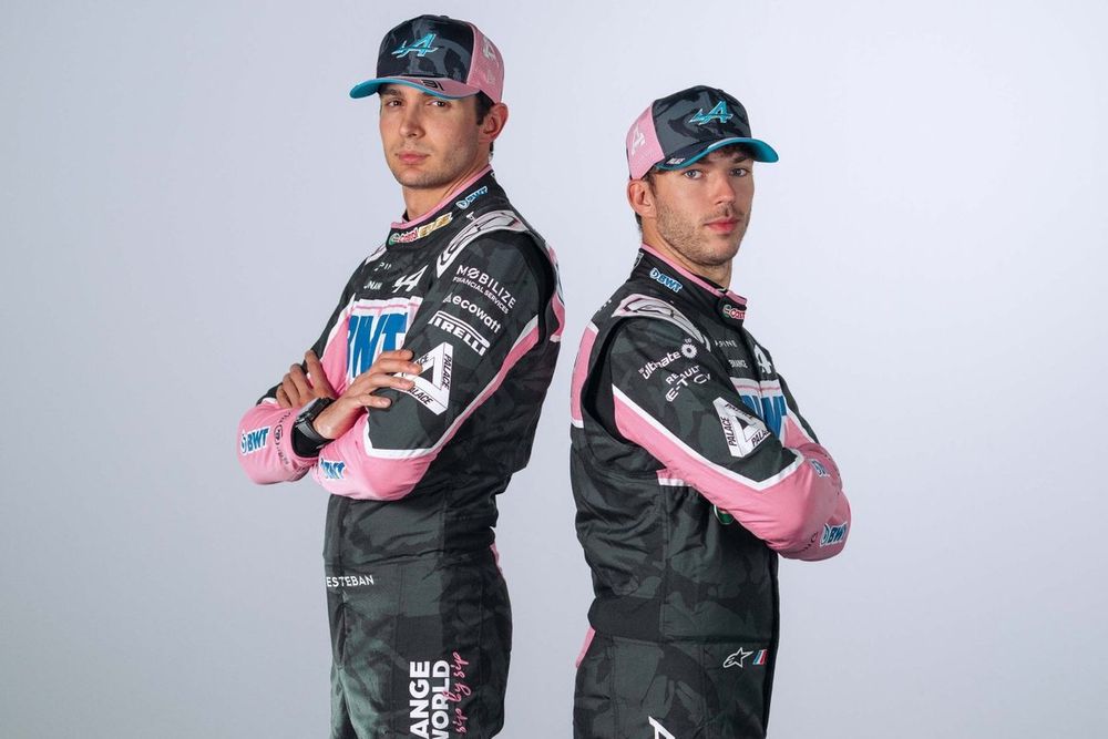 Pierre Gasly, Esteban Ocon, Alpine