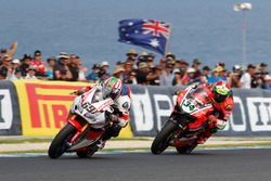 Nicky Hayden, Honda WSBK Team et Davide Giugliano, Aruba.it Racing - Ducati Team