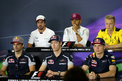 Carlos Sainz Jr., Scuderia Toro Rosso, Daniil Kvyat, Scuderia Toro Rosso en Max Verstappen, Red Bull