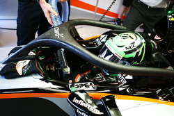 Нико Хюлькенберг, Sahara Force India F1 VJM09 с системой защиты головы