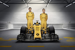 Kevin Magnussen, Renault Sport F1 Team en Jolyon Palmer, Renault Sport F1 Team