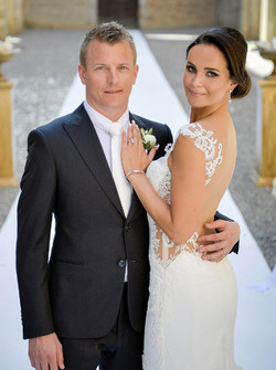 Kimi Raikkonen and Minttu Virtanen marriage photo