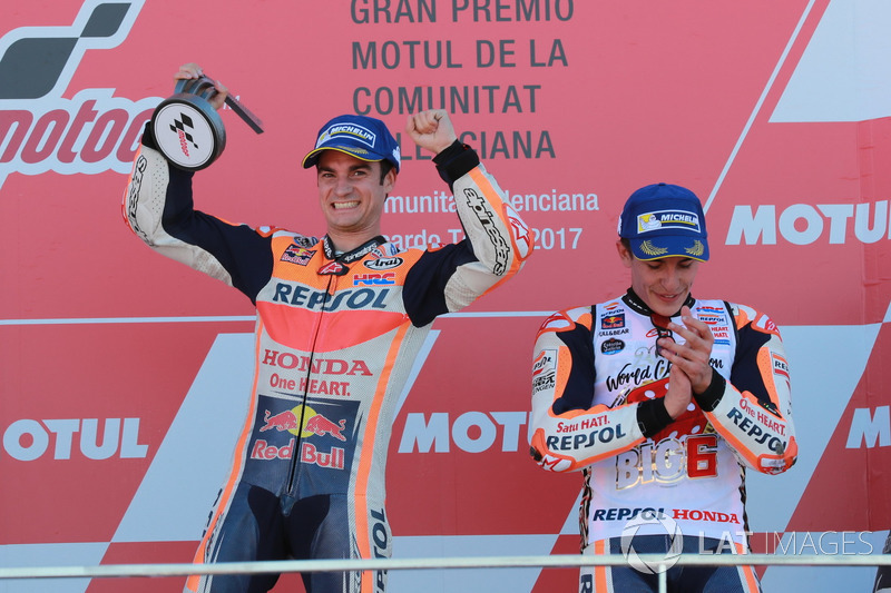 Podio: Ganador de la carrera Dani Pedrosa, Repsol Honda Team