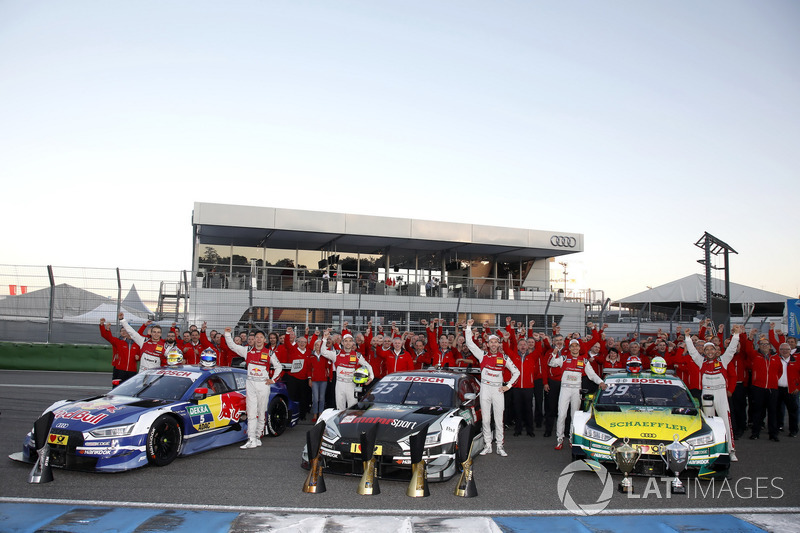 Ніко Мюллер, Audi Sport Team Abt Sportsline, Audi RS 5 DTM, Маттіас Екстрьом, Audi Sport Team Abt Sportsline, Audi A5 DTM, Джеймі Грін, Audi Sport Team Rosberg, Audi RS 5 DTM, Рене Раст, Audi Sport Team Rosberg, Audi RS 5 DTM, Лоік Дюваль, Audi Sport Team