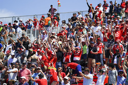 Les fans dans les tribunes