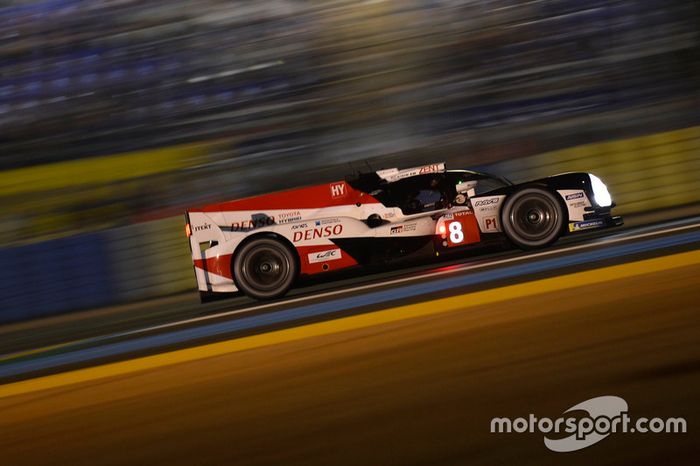 #8 Toyota Gazoo Racing Toyota TS050: Sébastien Buemi, Kazuki Nakajima, Fernando Alonso