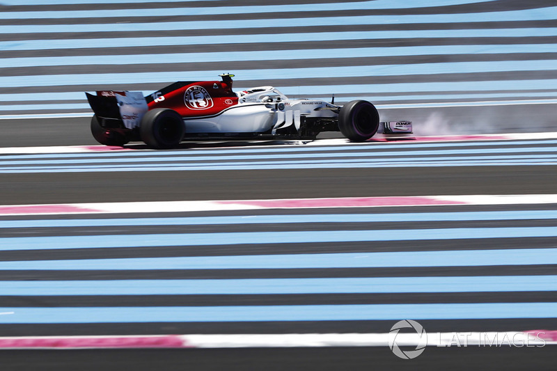 Charles Leclerc, Sauber C37, testacoda