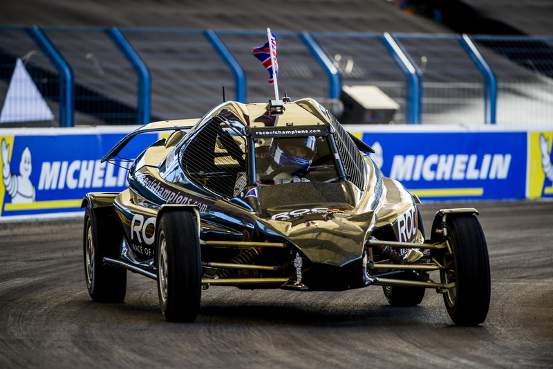 David Coulthard driving the ROC Car
