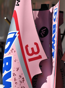 Carrosserie de la Sahara Force India VJM10