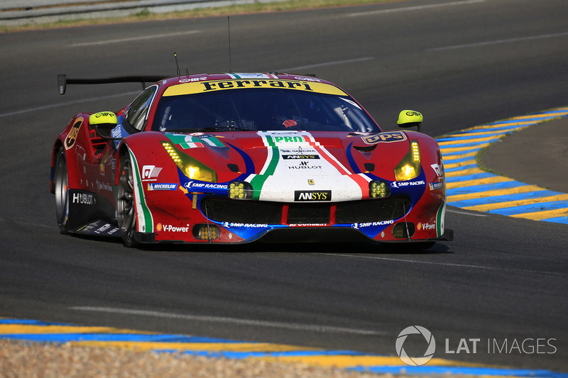 #71 AF Corse Ferrari 488 GTE: Davide Rigon, Sam Bird, Miguel Molina