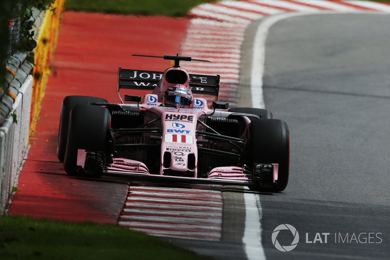 Sergio Pérez, Sahara Force India F1 VJM10