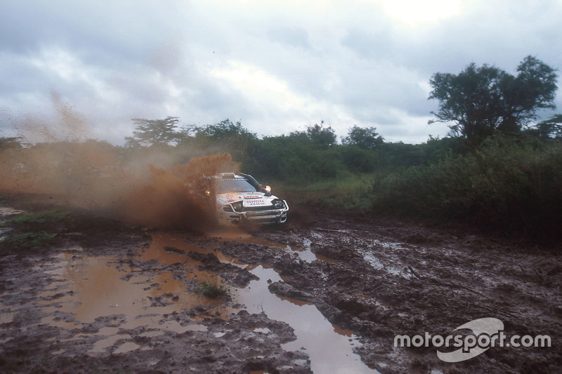 Carlos Sainz, Luis Moya, Toyota Celica Turbo 4WD ST185