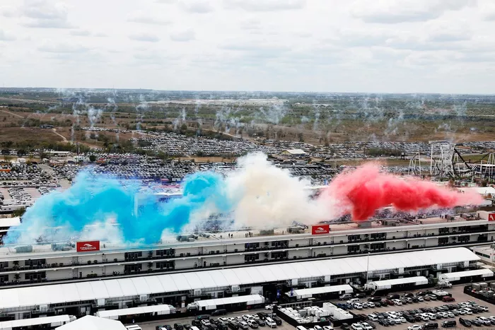 Smoke in US colours