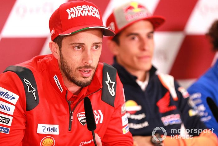 Andrea Dovizioso, Ducati Team, Marc Marquez, Repsol Honda Team