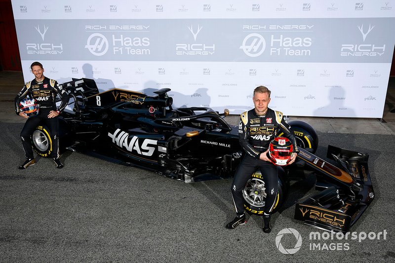 Кевін Магнуссен, Haas F1 Team, Ромен Грожан, Haas F1 Team