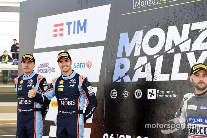 Podio del Monza Rally Show