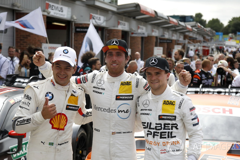 Podium: 1. Daniel Juncadella, Mercedes-AMG Team HWA, 2. Augusto Farfus, BMW Team RMG, 3. Lucas Auer, Mercedes-AMG Team HWA