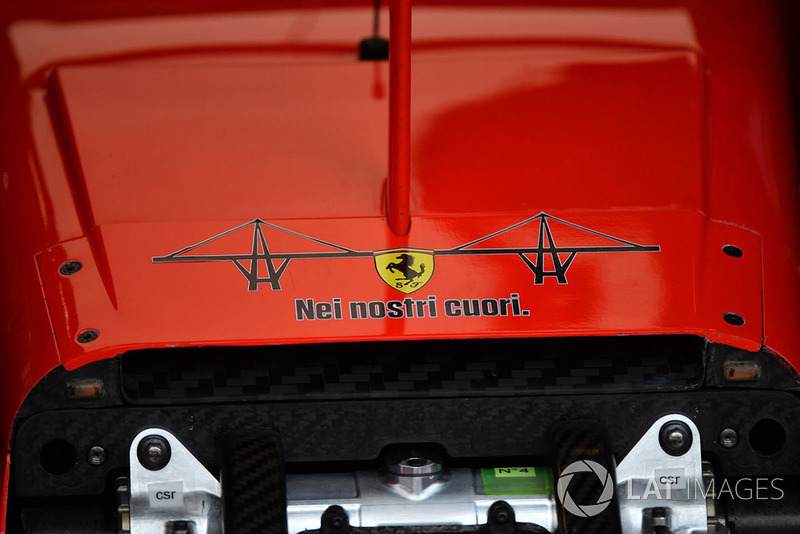 Ferrari SF71H nose detail