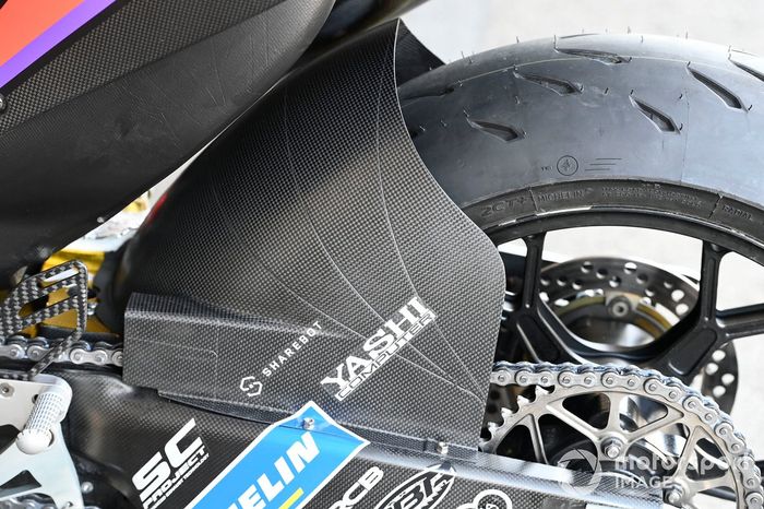 Detalle de la Moto Aprilia