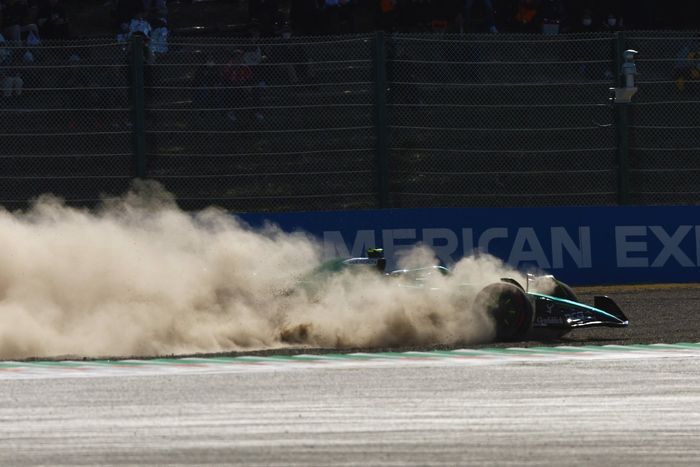 Fernando Alonso, accidente en Aston Martin Racing