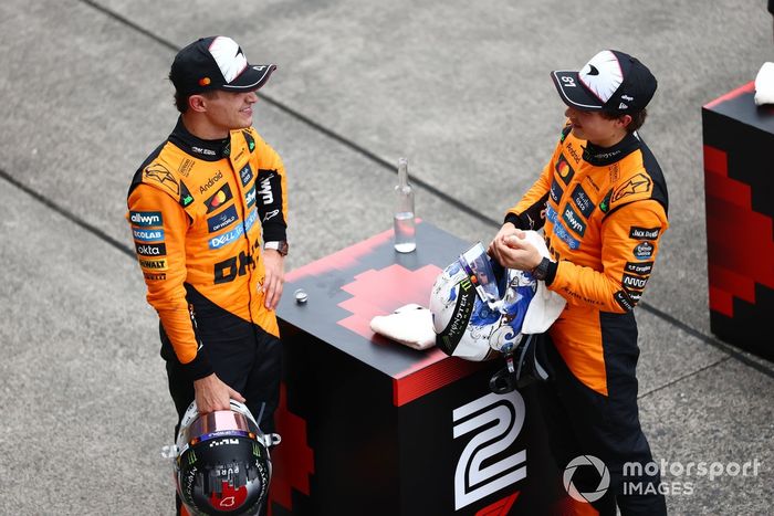 Lando Norris, McLaren, Oscar Piastri