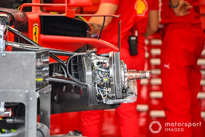 Detalles técnicos del Ferrari SF1000