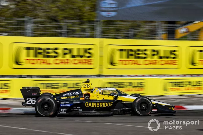 Colton Herta, Andretti Global con Curb-Agajanian Honda