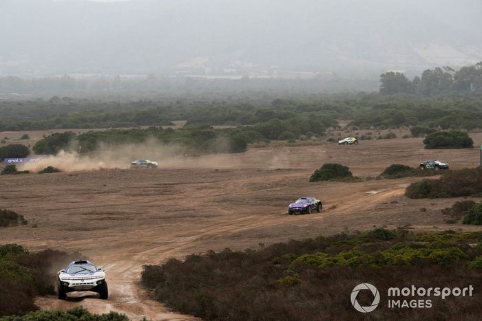 Sara Price, Kyle Leduc, Chip Ganassi Racing, Cristina Gutiérrez, Sebastien Loeb, X44, y Molly Taylor, Johan Kristoffersson, Rosberg X Racing 