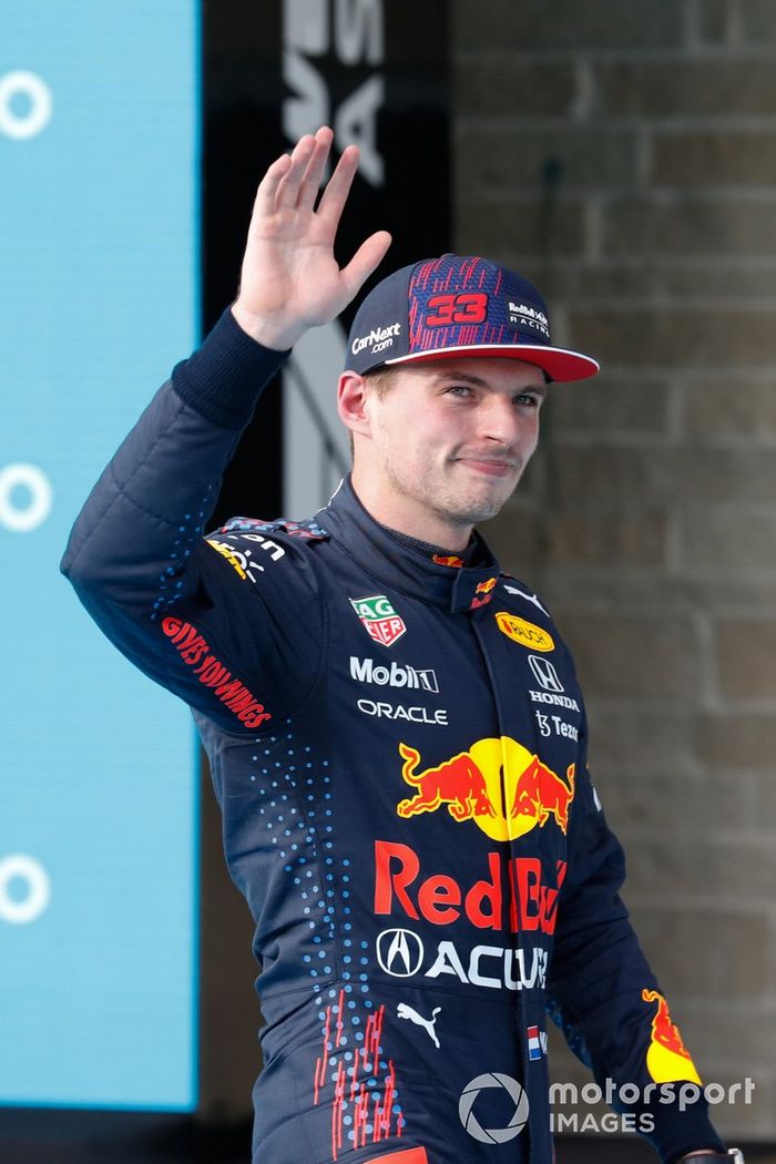 Ganador de la pole, Max Verstappen, Red Bull Racing