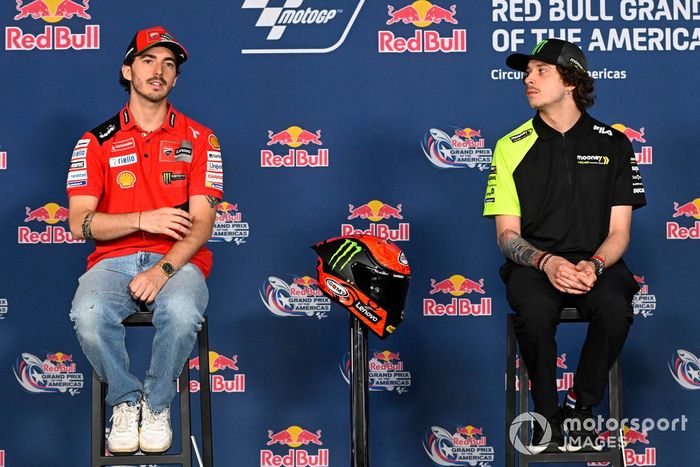 Francesco Bagnaia, Equipo Ducati, Marco Bezzecchi, VR46 Racing Team