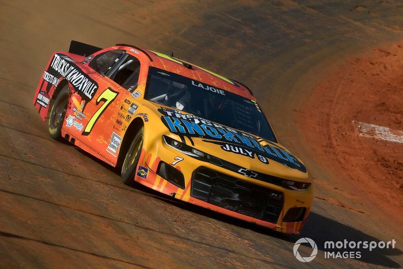 Corey LaJoie, Spire Motorsports, Chevrolet Camaro NASCAR Trucks at Knoxville