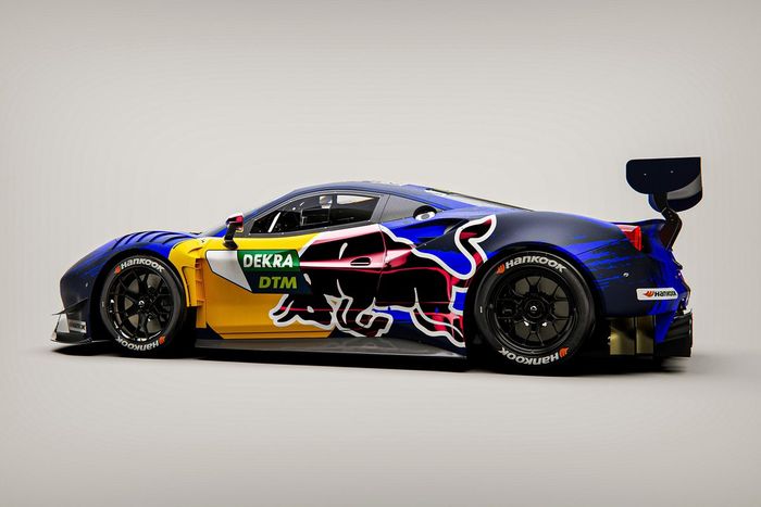 AF Corse Red Bull design for Liam Lawson