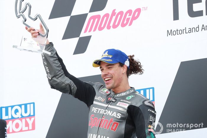 Podio: Franco Morbidelli, Petronas Yamaha SRT