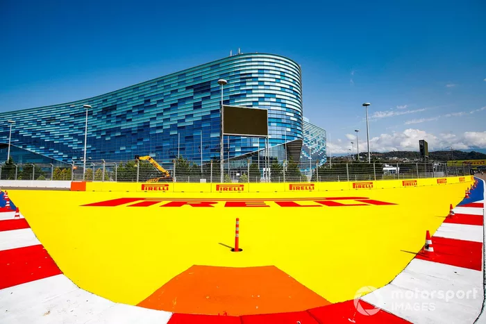 Detalle de la pista de Sochi
