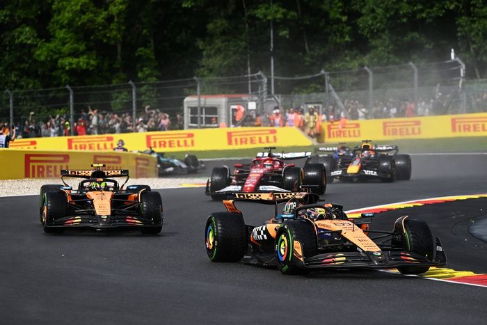 Lando Norris, McLaren, Oscar Piastri, McLaren