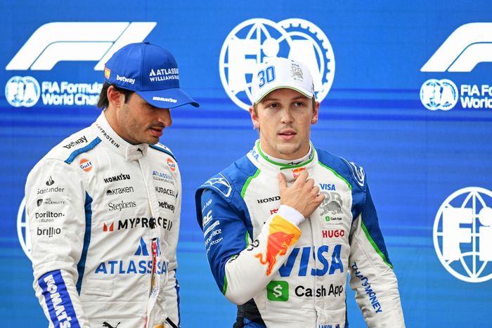 Liam Lawson, Racing Bulls Team, Carlos Sainz, Williams
