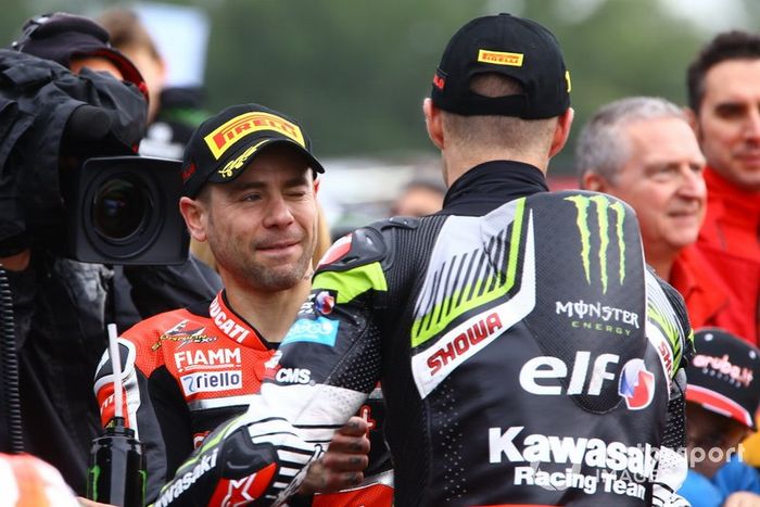 Alvaro Bautista, Aruba.it Racing-Ducati Team, Jonathan Rea, Kawasaki Racing Team, World SBK