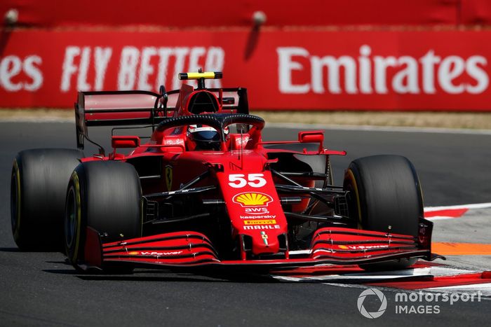 Carlos Sainz Jr., Ferrari SF21