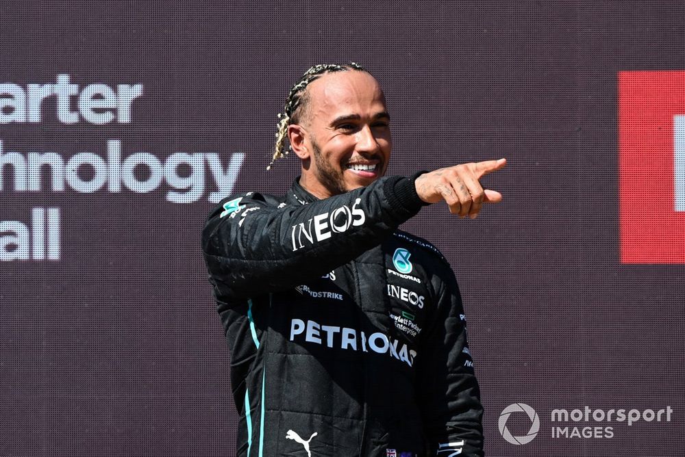Lewis Hamilton, Mercedes-AMG obtuvo su GP 300 en el GP de Francia 2022