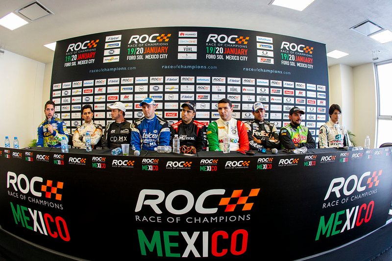 Les participants à la ROC Mexico lors de la conférence de presse