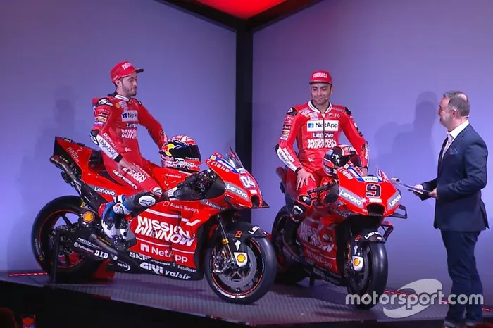 Andrea Dovizioso y Danilo Petrucci, Ducati Team