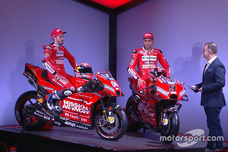 Andrea Dovizioso y Danilo Petrucci, Ducati Team