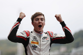 Il vincitore della gara George Russell, ART Grand Prix