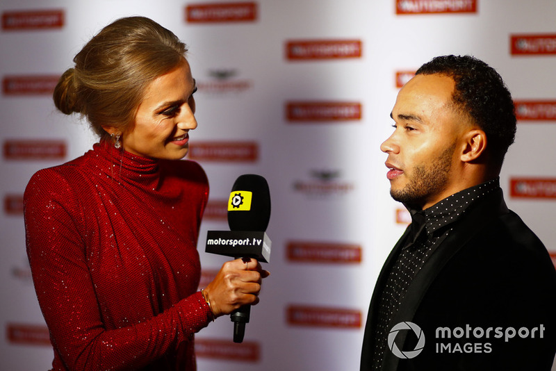 Nicolas Hamilton viene intervistato