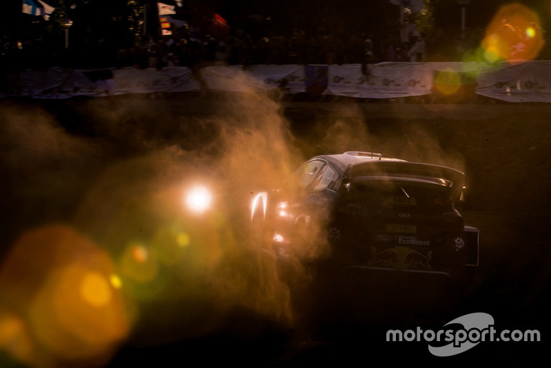 Элфин Эванс и Дэниэл Бэрритт, M-Sport Ford WRT Ford Fiesta WRC