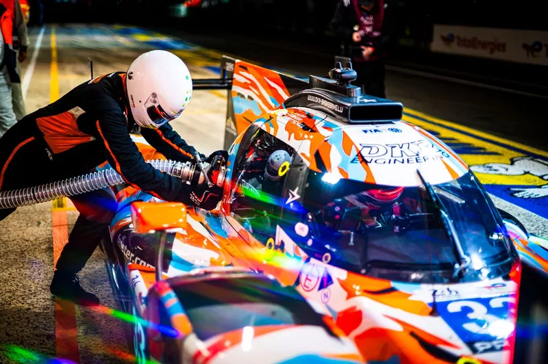 #33 DKR Engineering Oreca 07 Gibson : Alexander Mattschull, Rene Binder, Laurents Horr