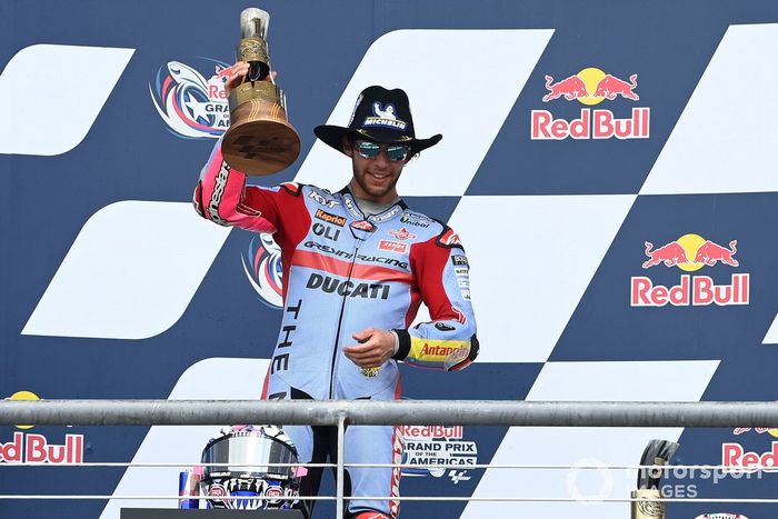 Podio: ganador Enea Bastianini, Gresini Racing 
